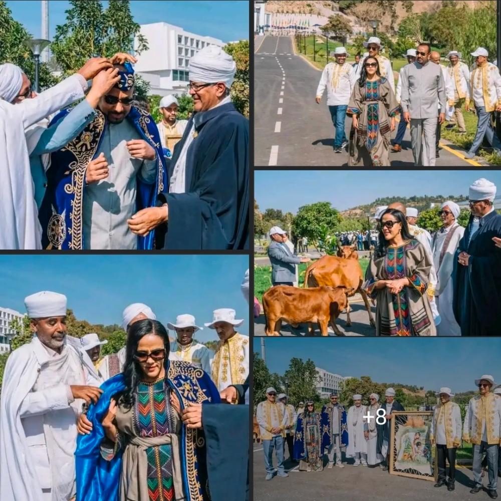 ጠቅላይ ሚኒስትር ዐቢይ አሕመድ (ዶ/ር) እና ቀዳማዊት እመቤት ዝናሽ ታያቸዉ በሎጎ ሐይቅ ሪዞርት የምረቃ ሥነ ሥርዓት ላይ - በምስል