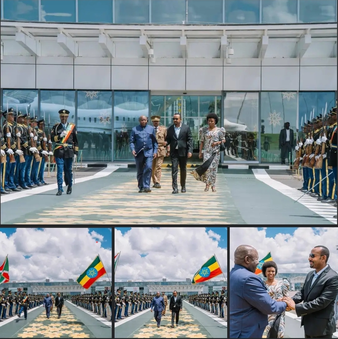 ጠቅላይ ሚኒስትር ዐቢይ አሕመድ ለቡሩንዲ ፕሬዝደንት ክቡር ኢቫሪስት ንዲያሺሚዬን አሸኛኘት አደረጉ