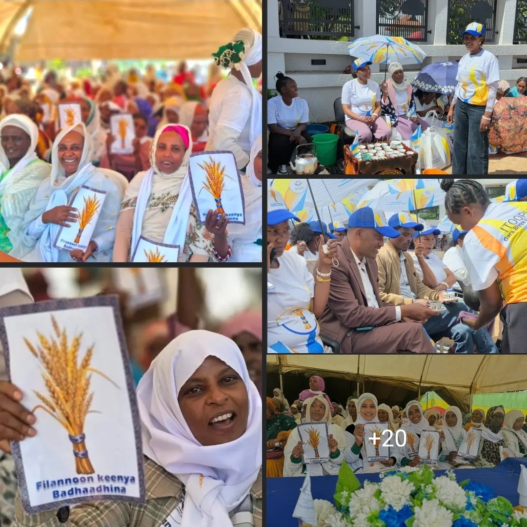 በሆሮ ጉዱሩ ወለጋ ዞን እና በአጋሮ ከተማ የብልፅግና ፓርቲ  የምረጫ ቅስቀሳ ንቅናቄ በሴቶች የቡና ጠጡ ሥነ-ሥርዓት መርሃ-ግብር ተካሄደ