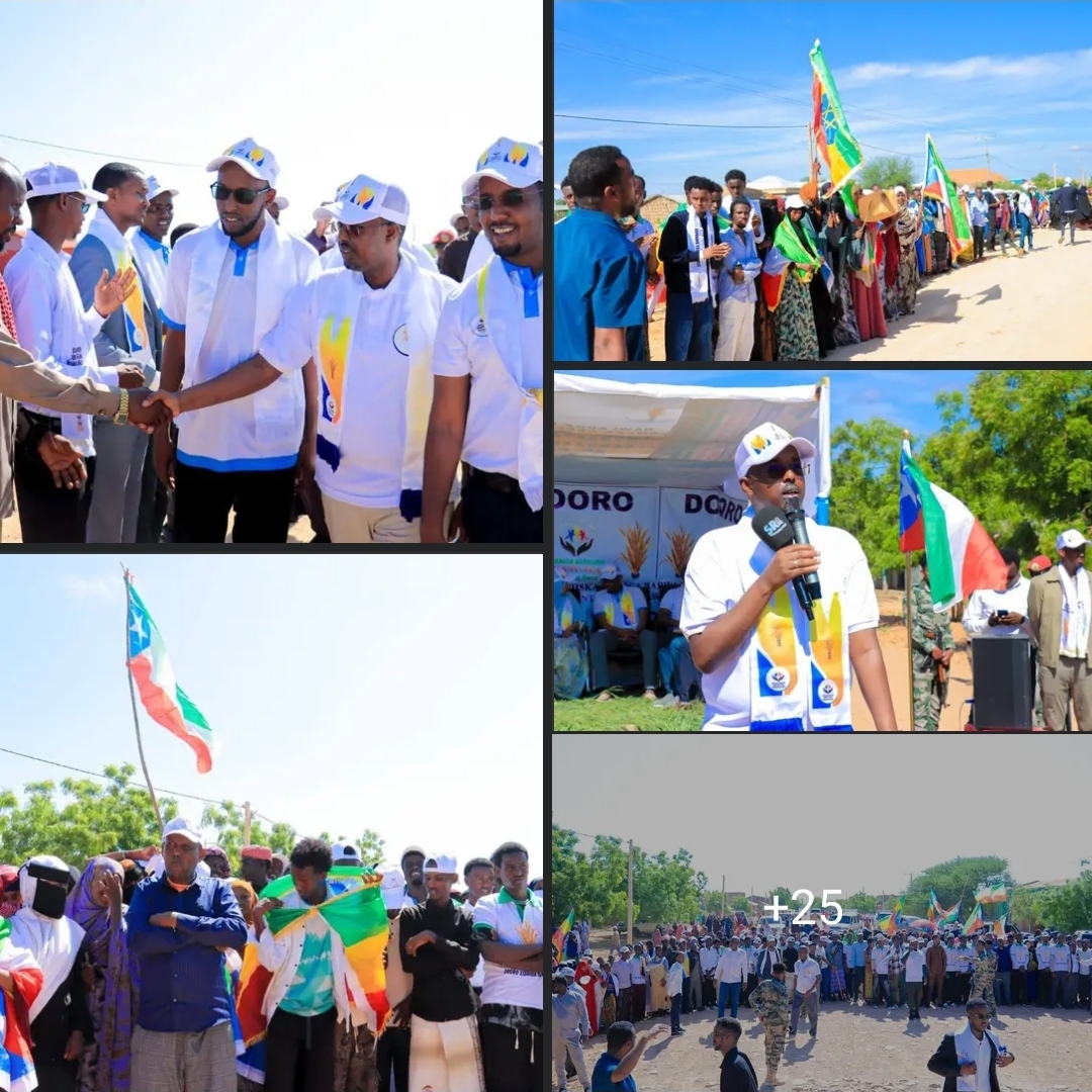 ብልጽግና ፓርቲ በሶማሊ ክልል የተለያዩ ከተሞች እና ዞኖች ደማቅ የምርጫ ቅስቀሳ አካሄደ