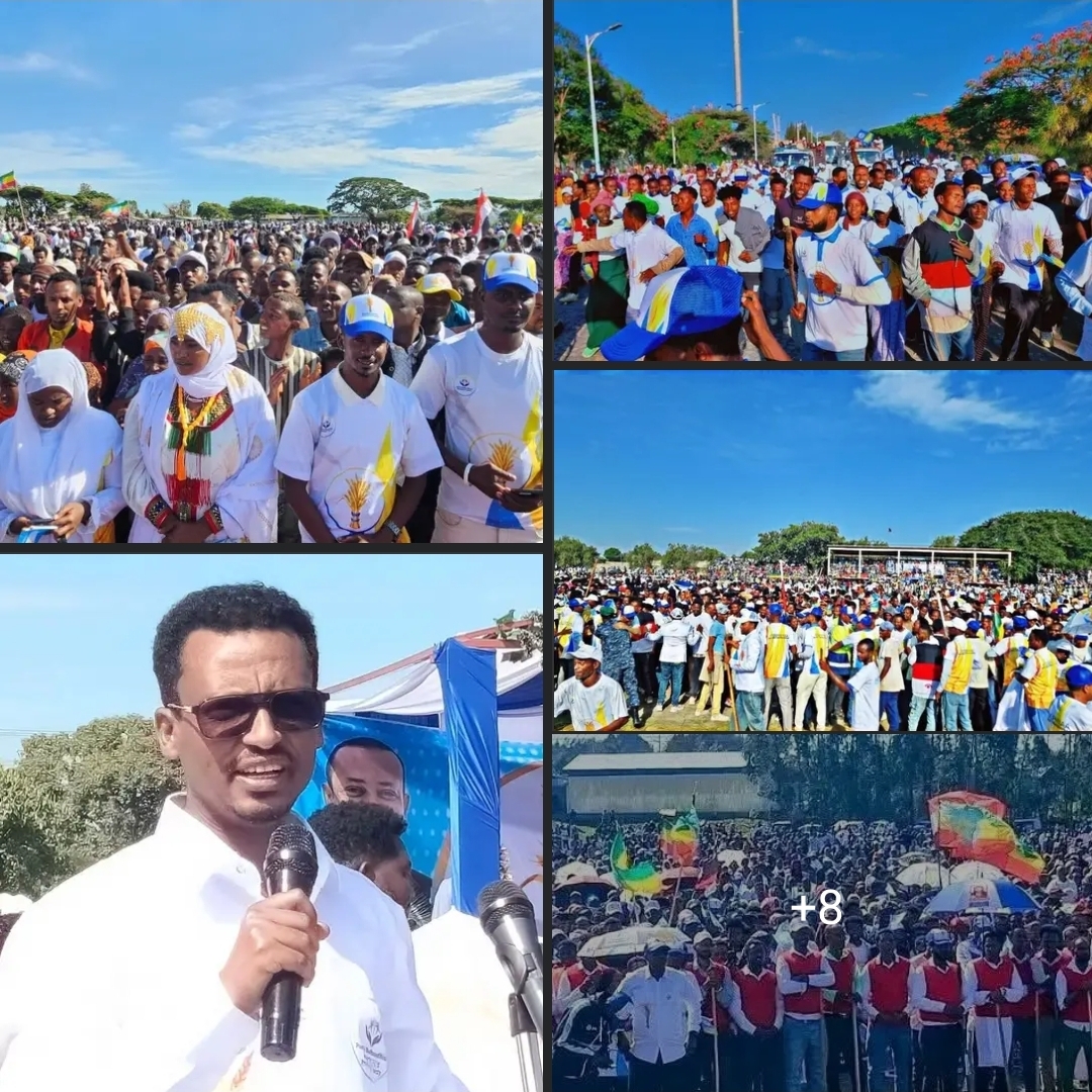 ብልጽግና ፓርቲ "ኢትዮጵያን ወደ ተምሳሌት ሀገር!" በሚል መሪ ቃል በተለያዩ የሀገሪቱ አካባቢዎች እያካሄደ ያለው የምረጡኝ ዘመቻ በምስራቅ ባሌ ዞን፣ በቢሾፍቱና ባቱ ከተሞች በታላቅ ህዝባዊ ንቅናቄ ቀጥሏል