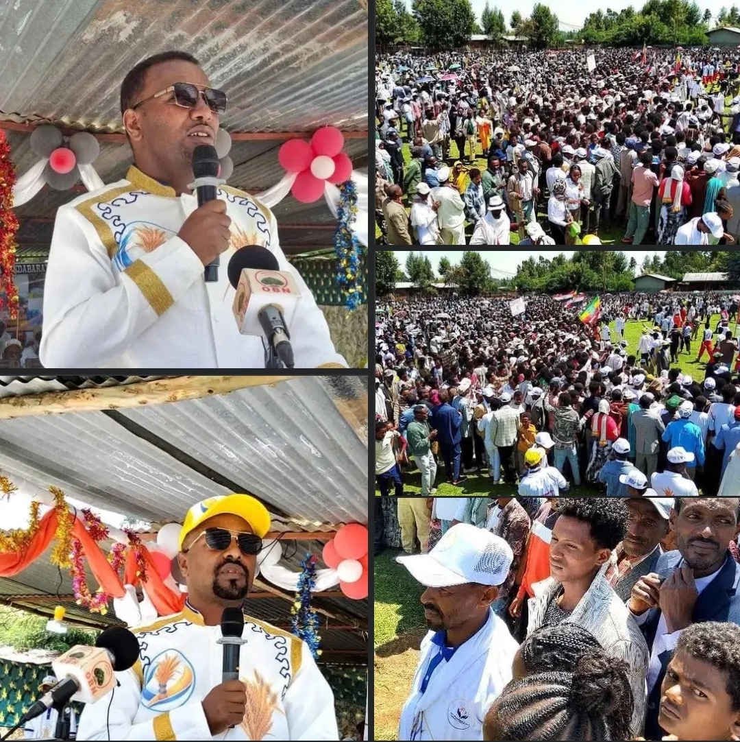 የብልጽግና ፓርቲ የምረጡኝ ቅስቀሳ በምዕራብ ሸዋ ዞን አቡና ግንደበረት ወረዳ በልዩ ድምቀት ተካሄደ