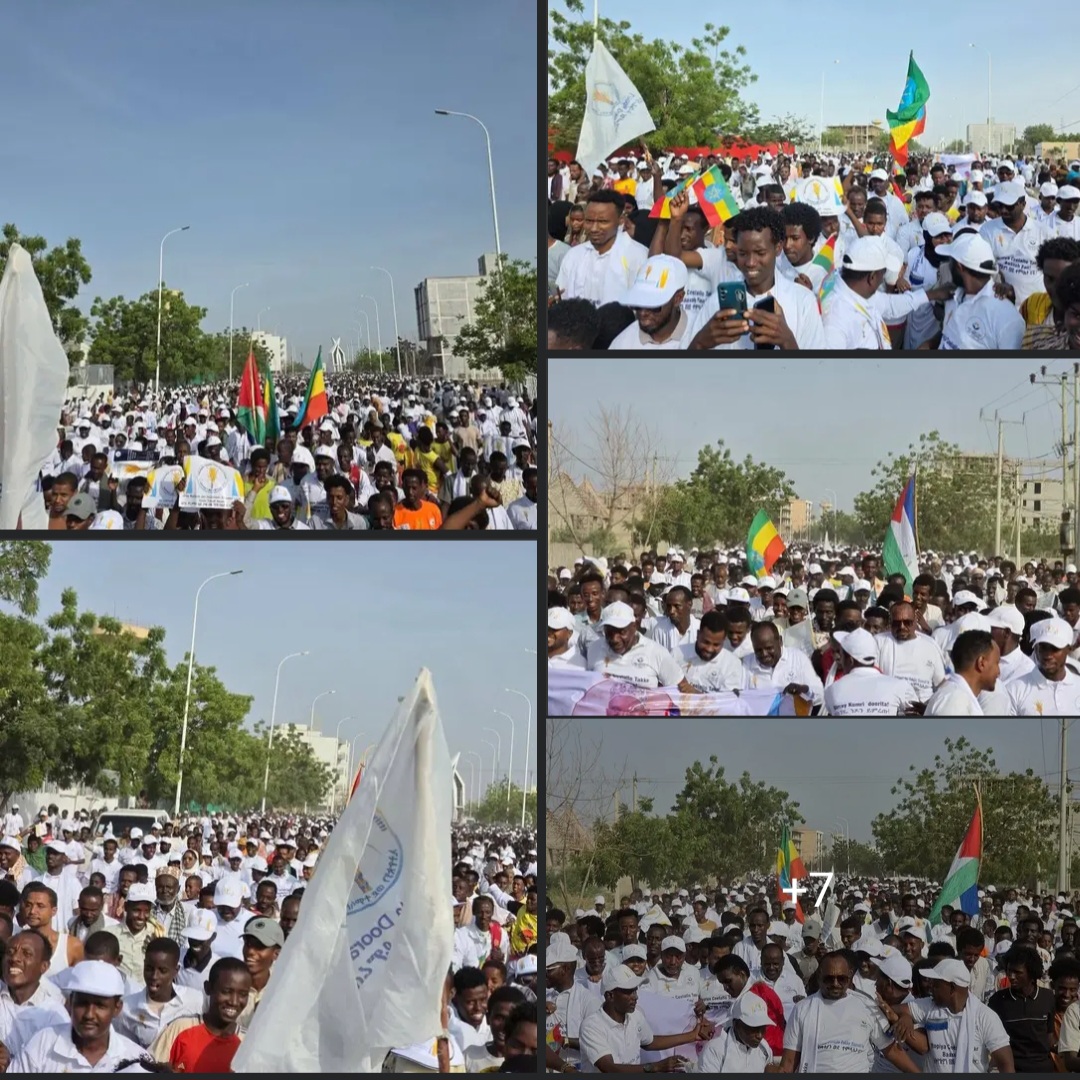 በአፋር ክልል ሰመራ ከተማ የብልፅግና ፓርቲ የምርጫ ቅስቀሳ ንቅናቄ በታላቅ ድምቀት እየተካሄደ ነዉ